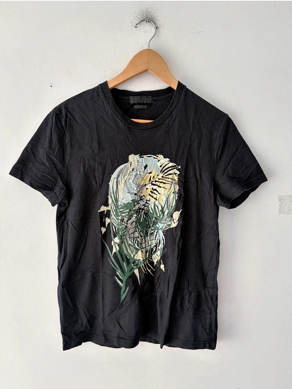 Alexander McQueen Floral Skull T-Shirt Size S Made In Italy
